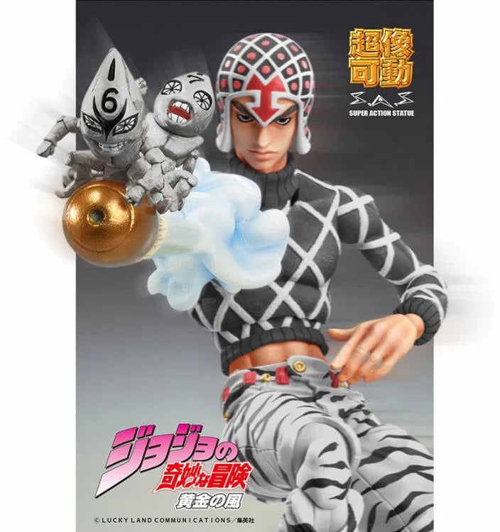 JoJo's Bizarre Adventure Super Action Statue | Guido Mista & S-P (Black Ver.)