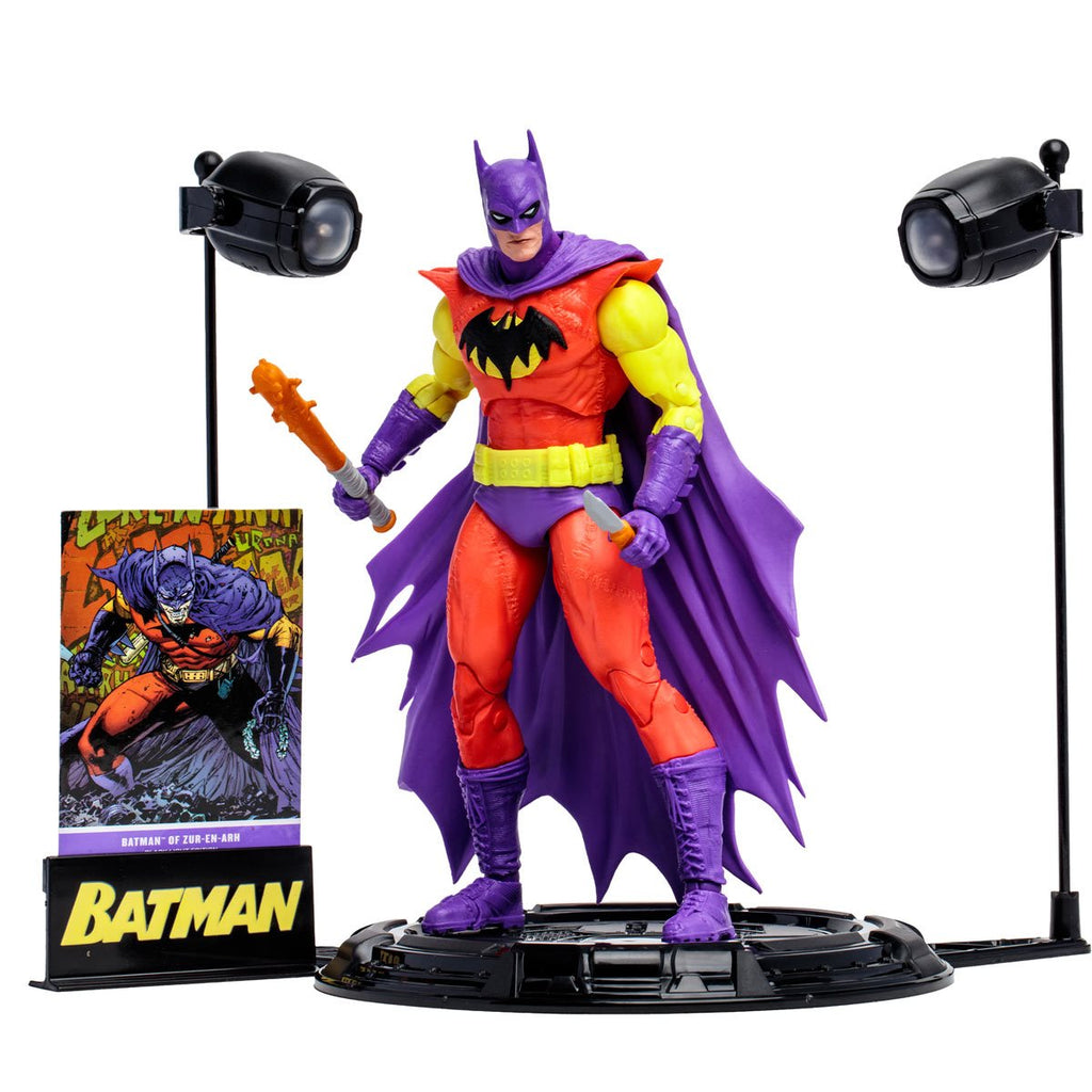 DC Multiverse Batman of Zur-En-Arh Black Light Gold Label Action Figure | Exclusive