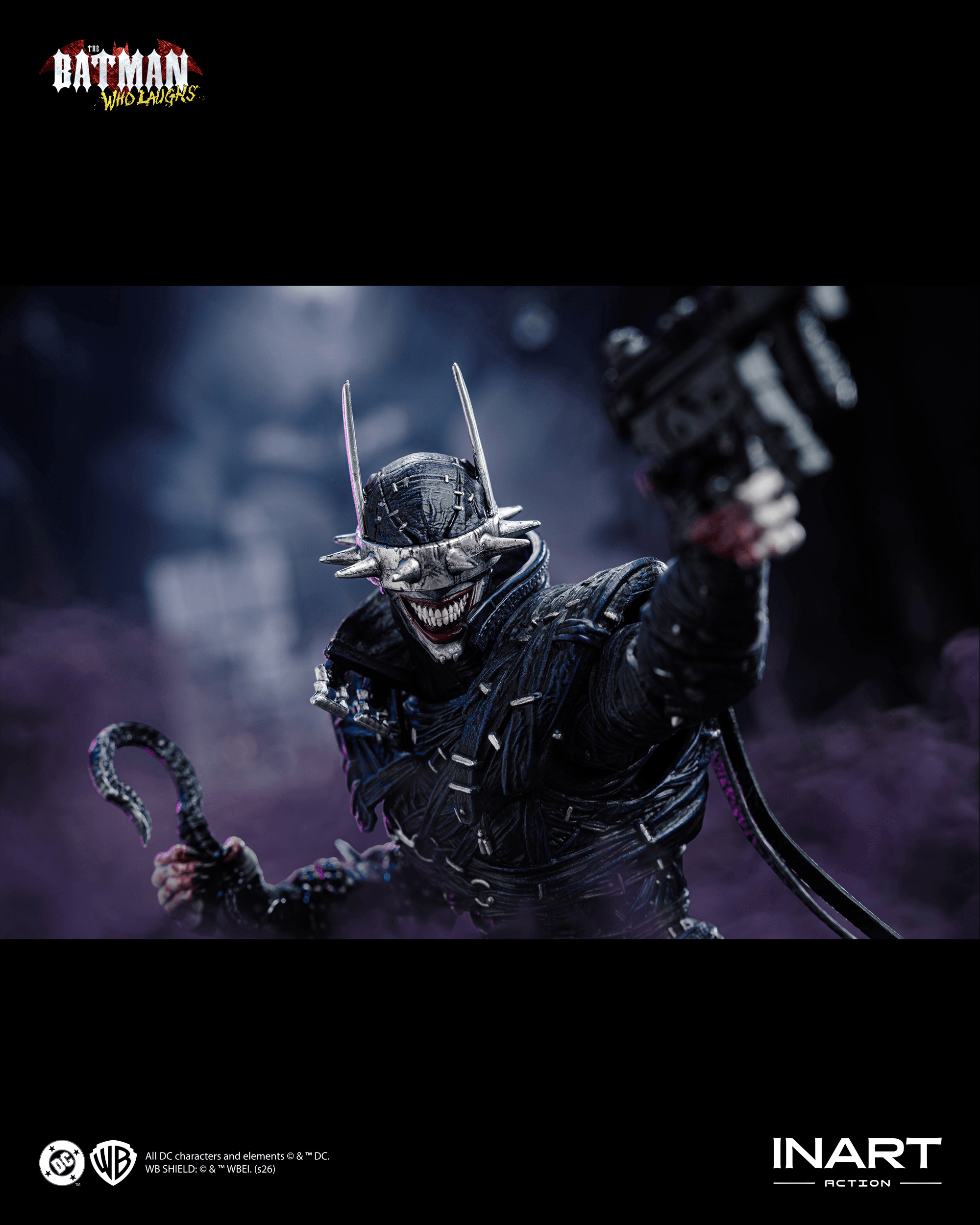 Dark Nights Metal: The Batman Who Laughs Action Figure by INART