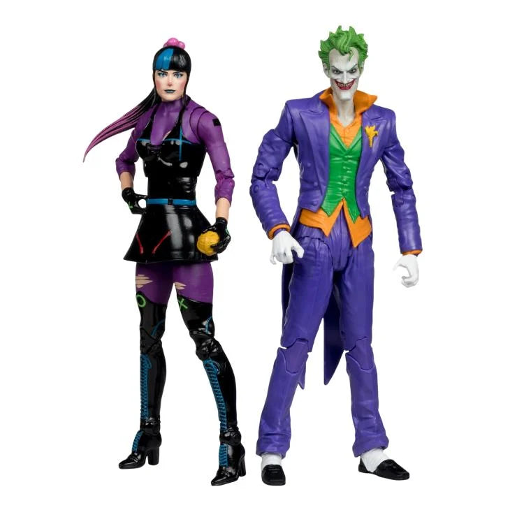 DC Multiverse The Joker and Punchline 7-Inch Scale Action Figure 2-Pack