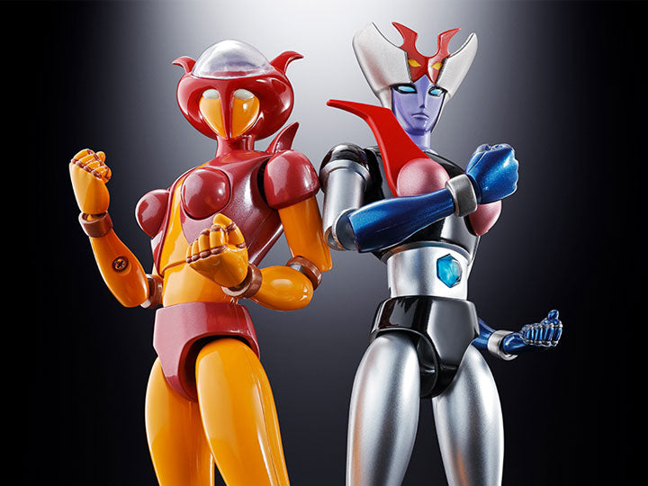 Mazinger Z: GX-08R Aphrodai A and GX-09R Minerva X Set | Soul of Chogokin