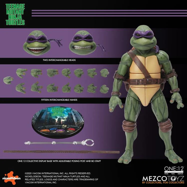 Mezco One:12 Collective Teenage Mutant Ninja Turtles 1990 Movie Deluxe Box Set