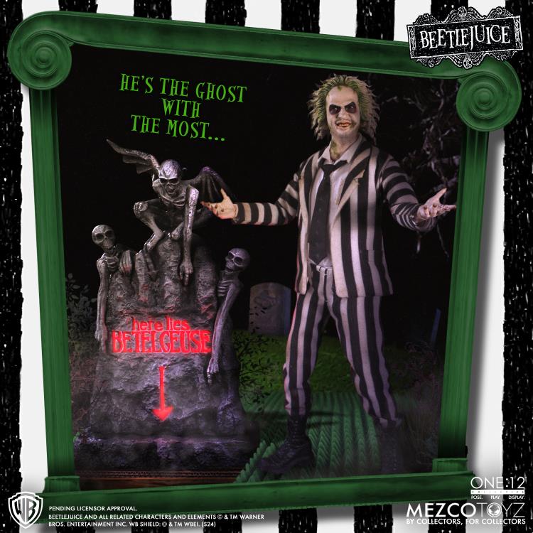 Beetlejuice de One:12 Collective - Edición Deluxe