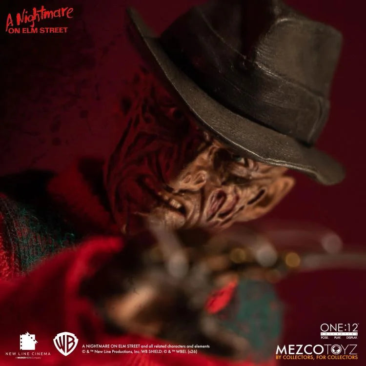 One:12 Collective Freddy Krueger A Nightmare on Elm Street Action Figure Mezco Toyz