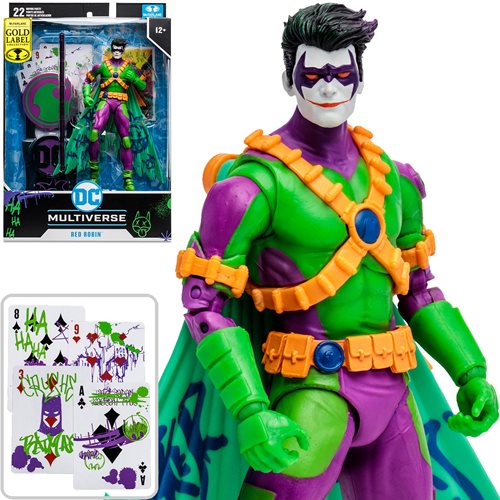 DC Multiverse Red Robin Jokerized Gold Label Exclusive | 1 Per Customer