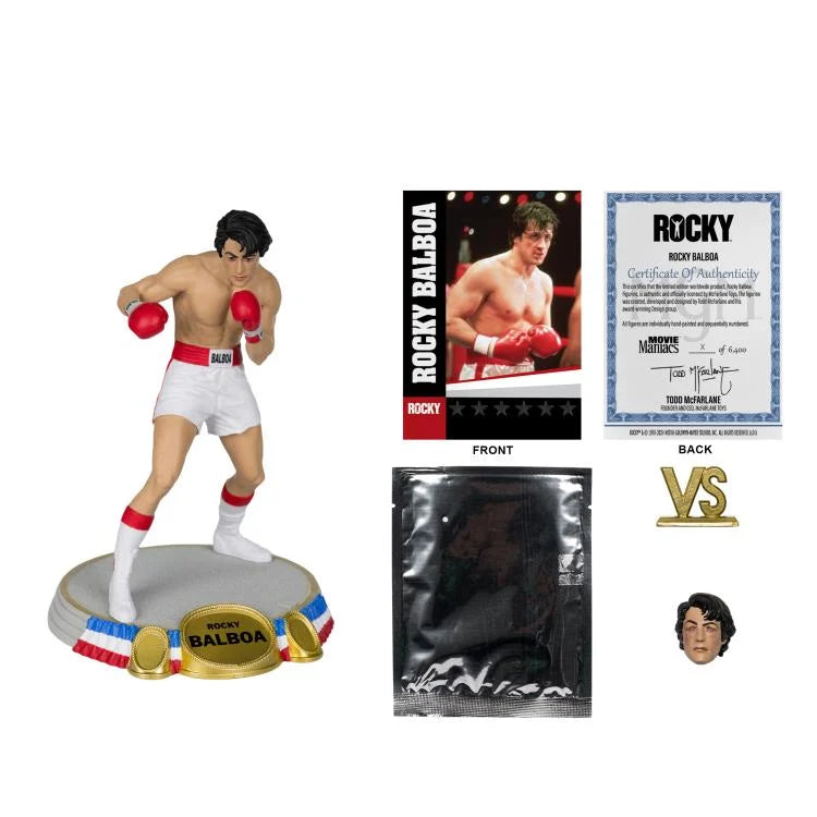 Rocky Movie Maniacs Rocky Balboa 6" Limited to 6,400 Pieces