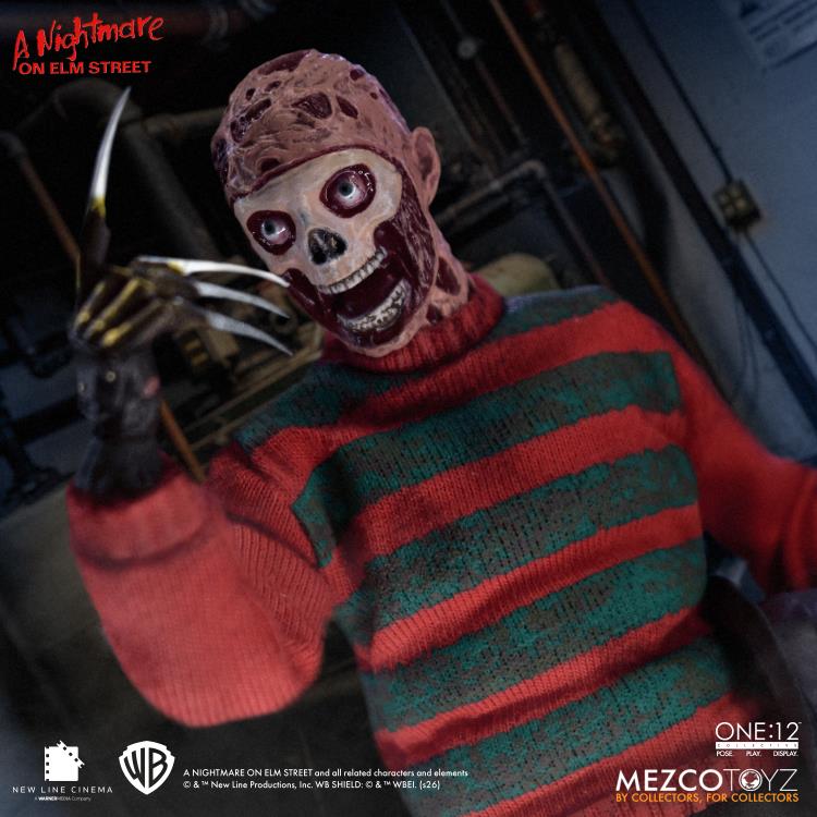 One:12 Collective Freddy Krueger A Nightmare on Elm Street Action Figure Mezco Toyz