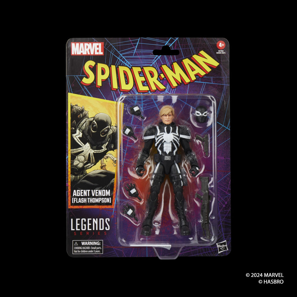 Marvel Legends Retro Series: Agent Venom (Flash Thompson) Action Figure