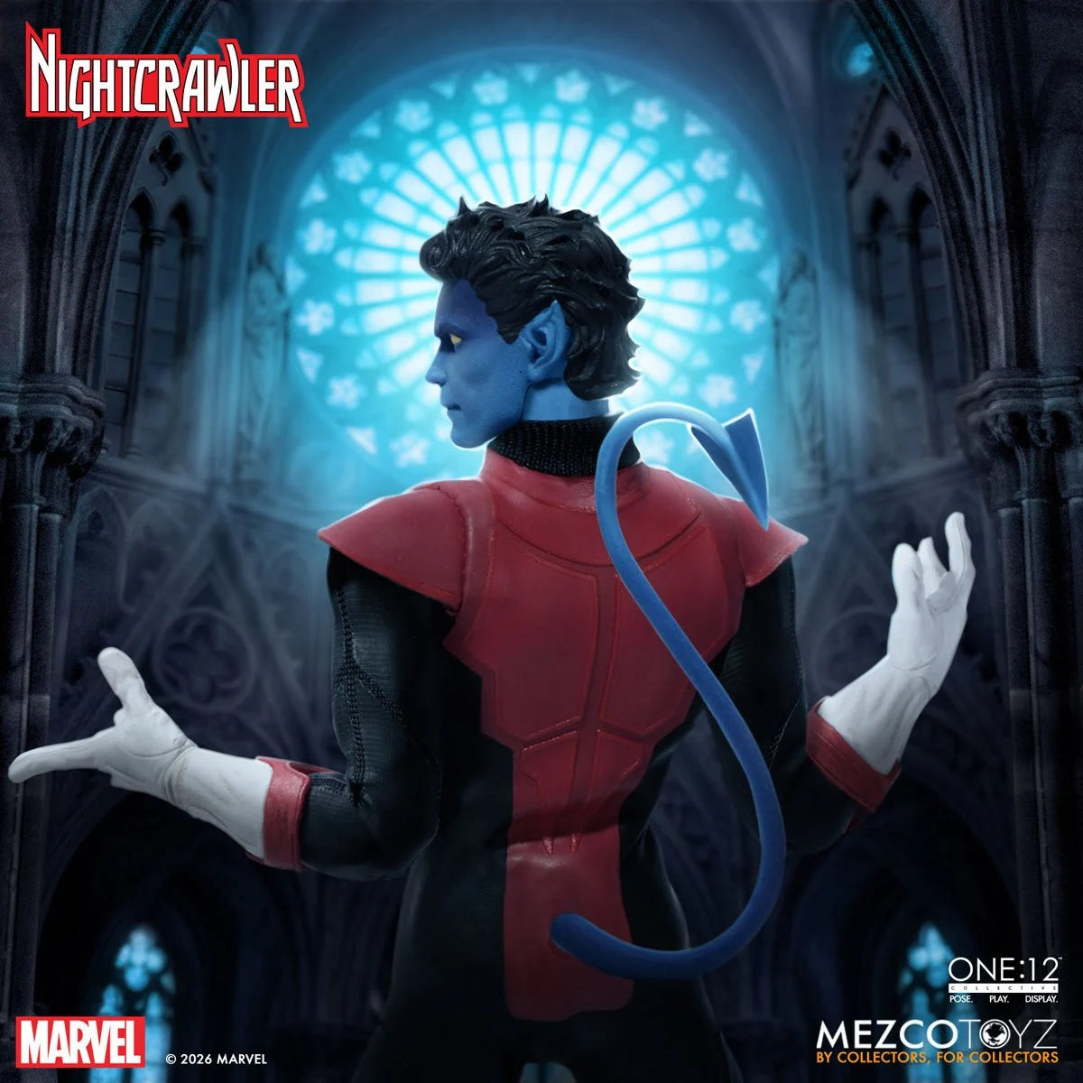 Mezco One:12 Collective Nightcrawler Action Figure X-Men Marvel