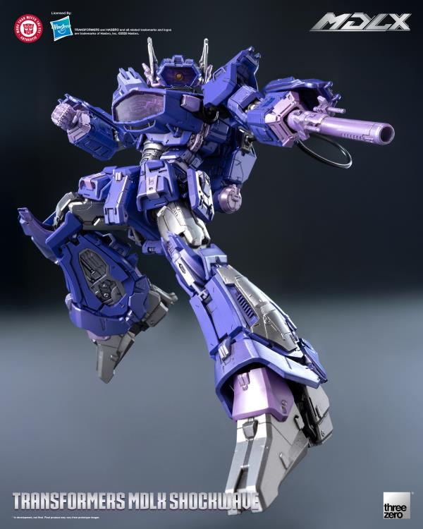 threezero MDLX Shockwave Transformers Decepticon Figure