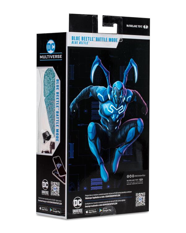 DC Multiverse Blue Beetle Action Figure | Battle Mode