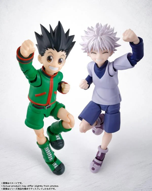 Hunter x Hunter Killua Zoldyck Action Figure – S.H.Figuarts Anime Collectible with Electric Nen Effects