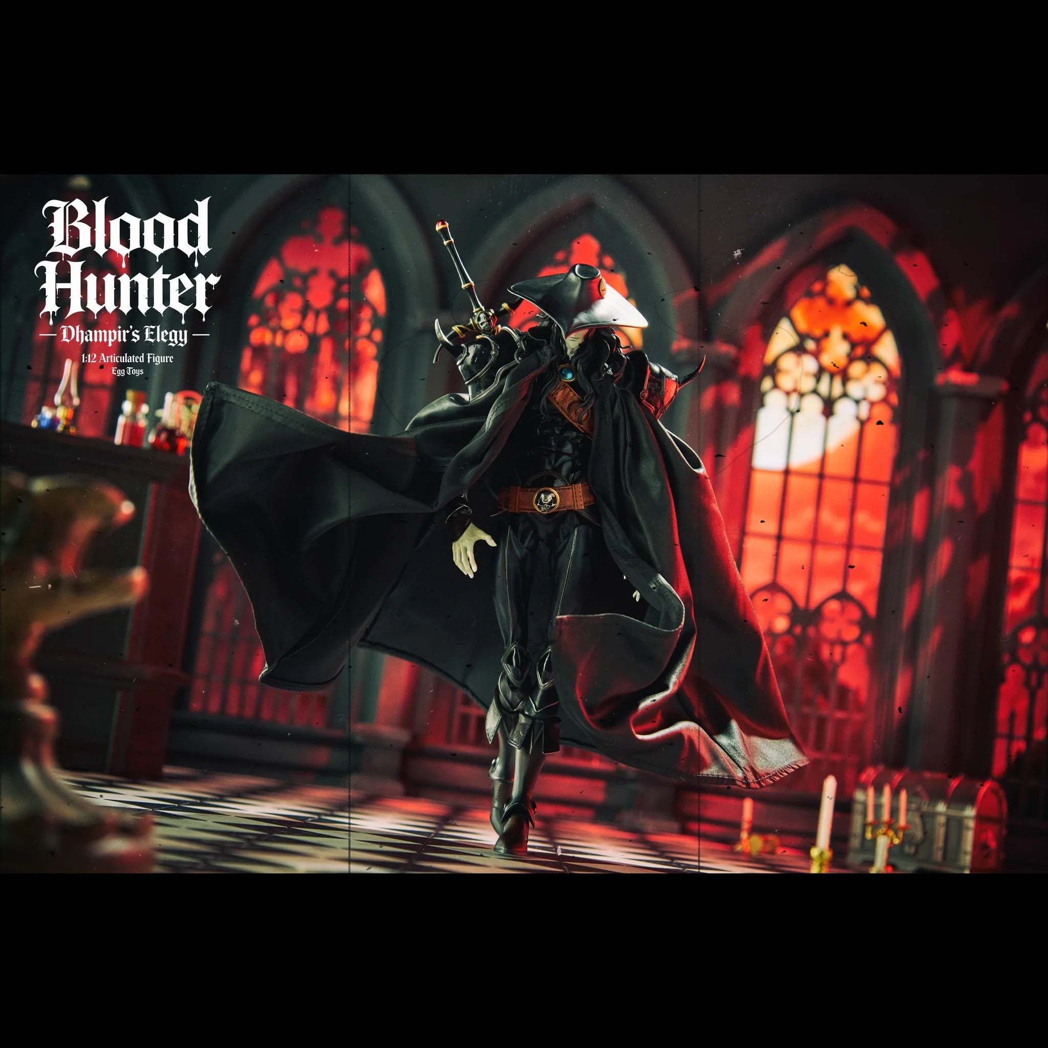 Eggtoys 1/12 SP01 Blood Hunter Dhampir’s Elegy Action Figure (Vampire Hunter D)