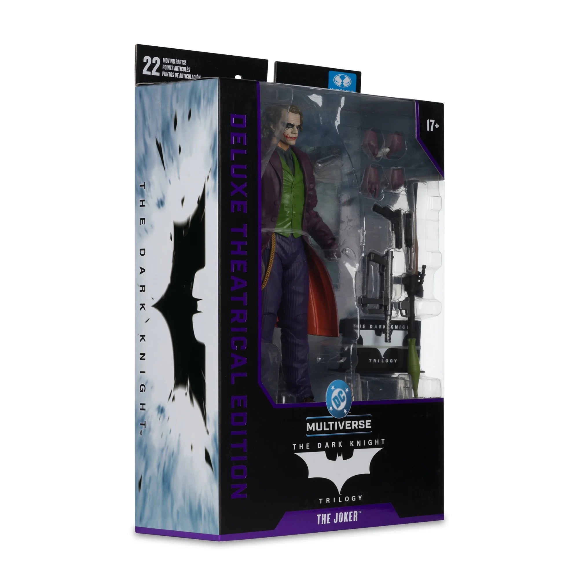 McFarlane DC Multiverse The Joker The Dark Knight Trilogy 7 Inch Action Figure