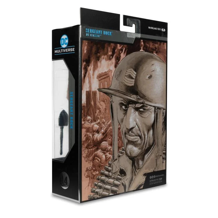 McFarlane Collector Edition Sergeant Rock (DC Classic Figure) | 1 Per Customer