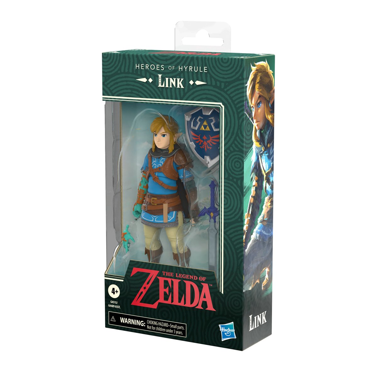The Legend of Zelda: Tears of the Kingdom Heroes of Hyrule Link 6 Inch Action Figure by Hasbro