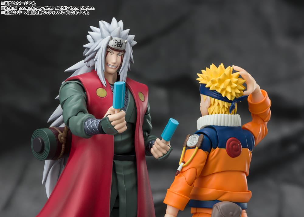 S.H.Figuarts Jiraiya Naruto Shippuden Exclusive Edition Action Figure
