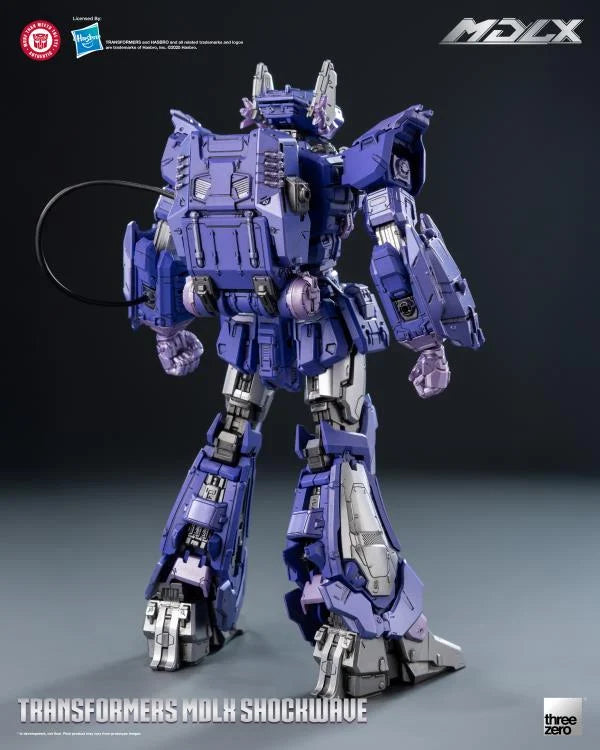 threezero MDLX Shockwave Transformers Decepticon Figure