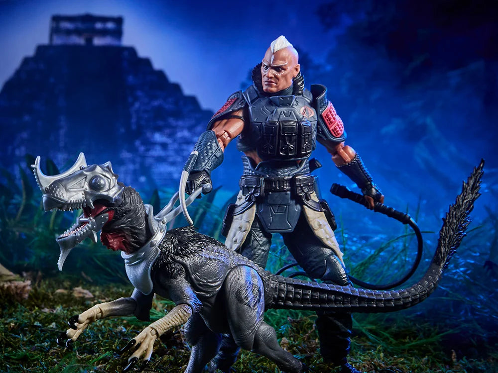 G.I. Joe Classified Series Professor Rottclaw Cobra Deinonychus Set