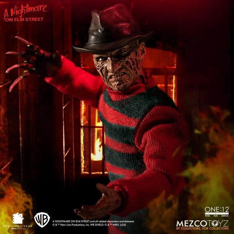 One:12 Collective Freddy Krueger A Nightmare on Elm Street Action Figure Mezco Toyz