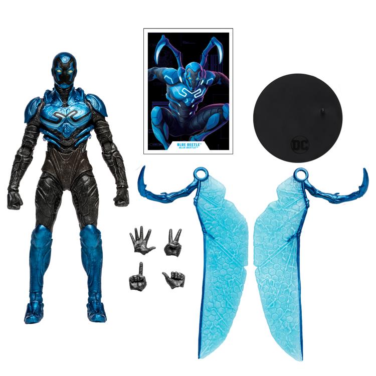 DC Multiverse Blue Beetle Action Figure | Battle Mode