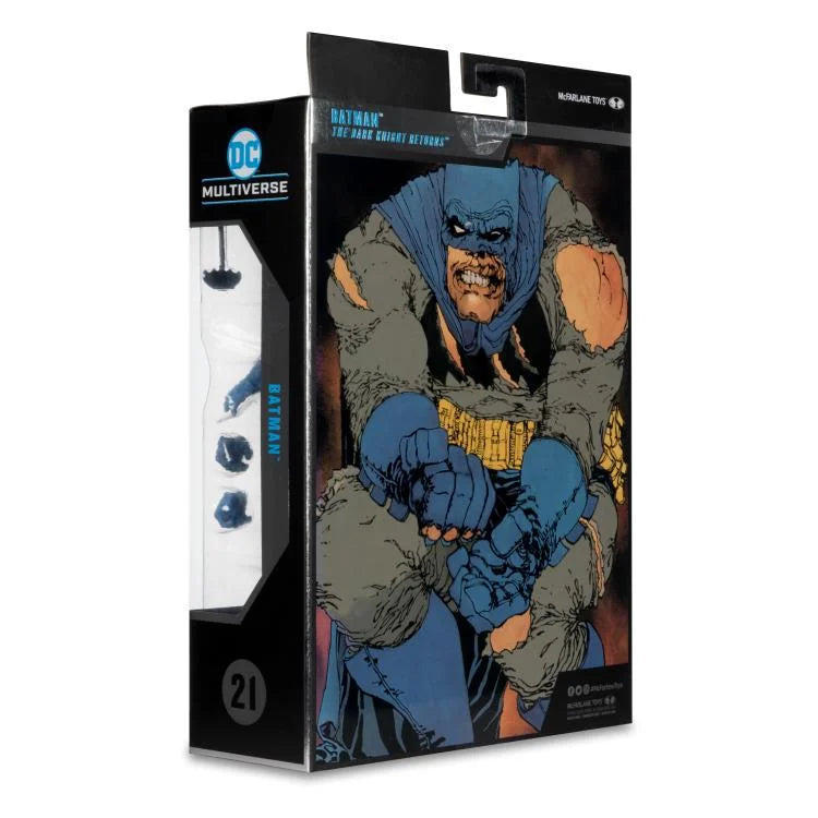 The Dark Knight Returns DC Multiverse Collector Edition Batman (Blue Battle Damage)