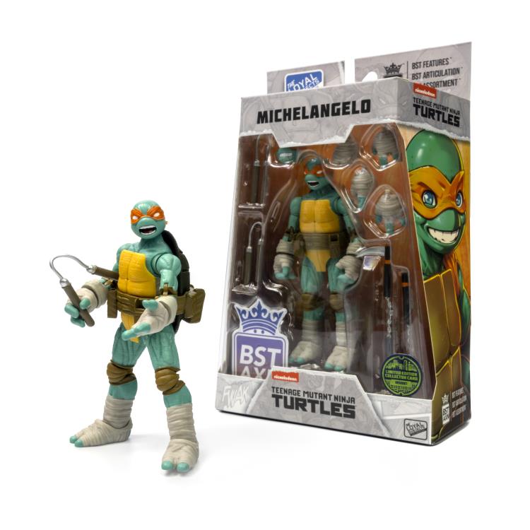 Teenage Mutant Ninja Turtles BST AXN Comic Heroes Michelangelo