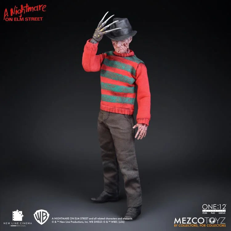 One:12 Collective Freddy Krueger A Nightmare on Elm Street Action Figure Mezco Toyz