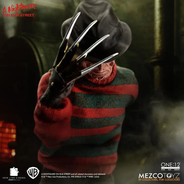 One:12 Collective Freddy Krueger A Nightmare on Elm Street Action Figure Mezco Toyz