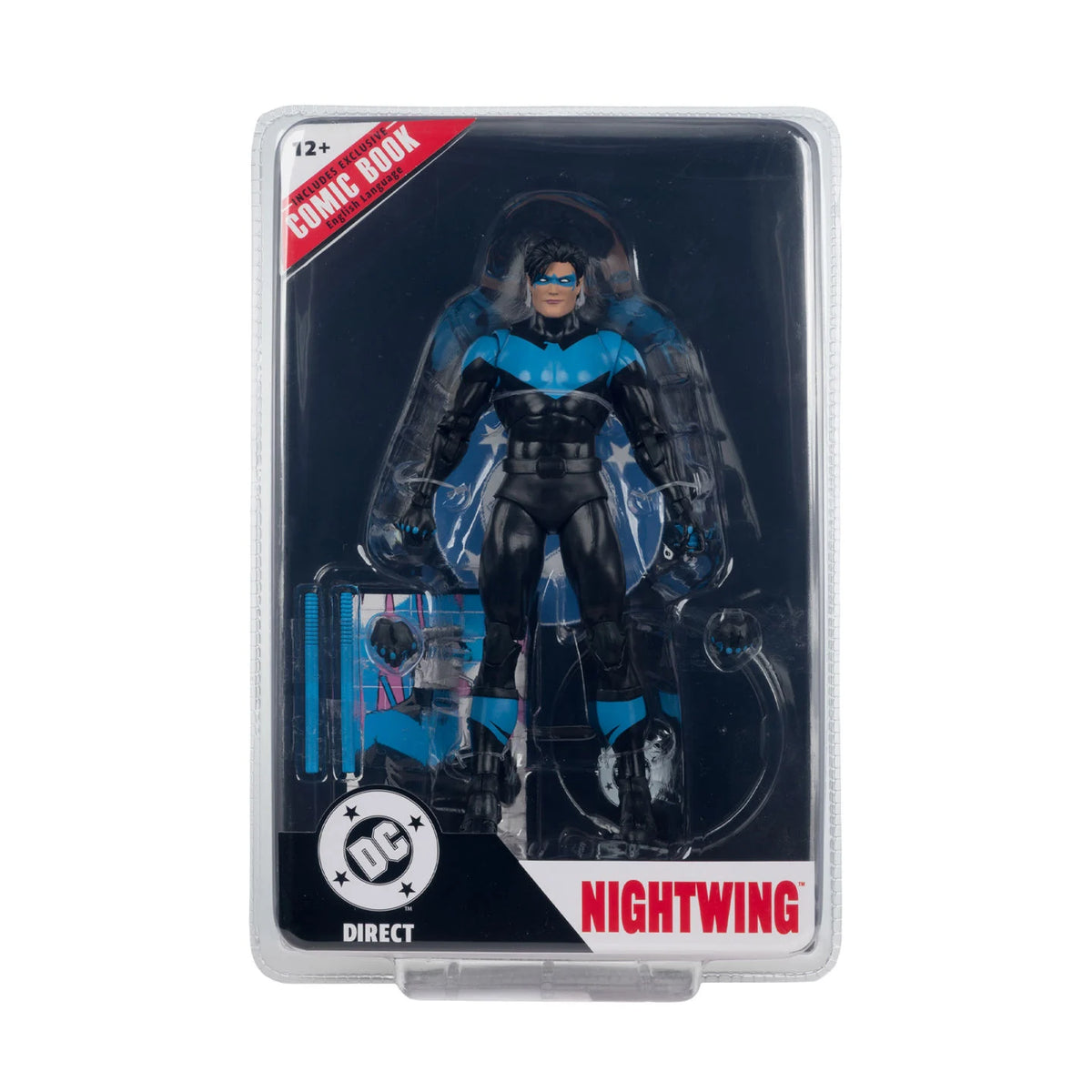 McFarlane DC Direct Page Punchers Nightwing #81 7-Inch Action Figure with Comic