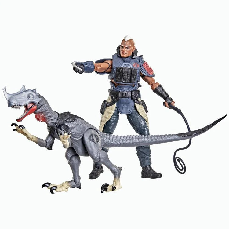 G.I. Joe Classified Series Professor Rottclaw Cobra Deinonychus Set