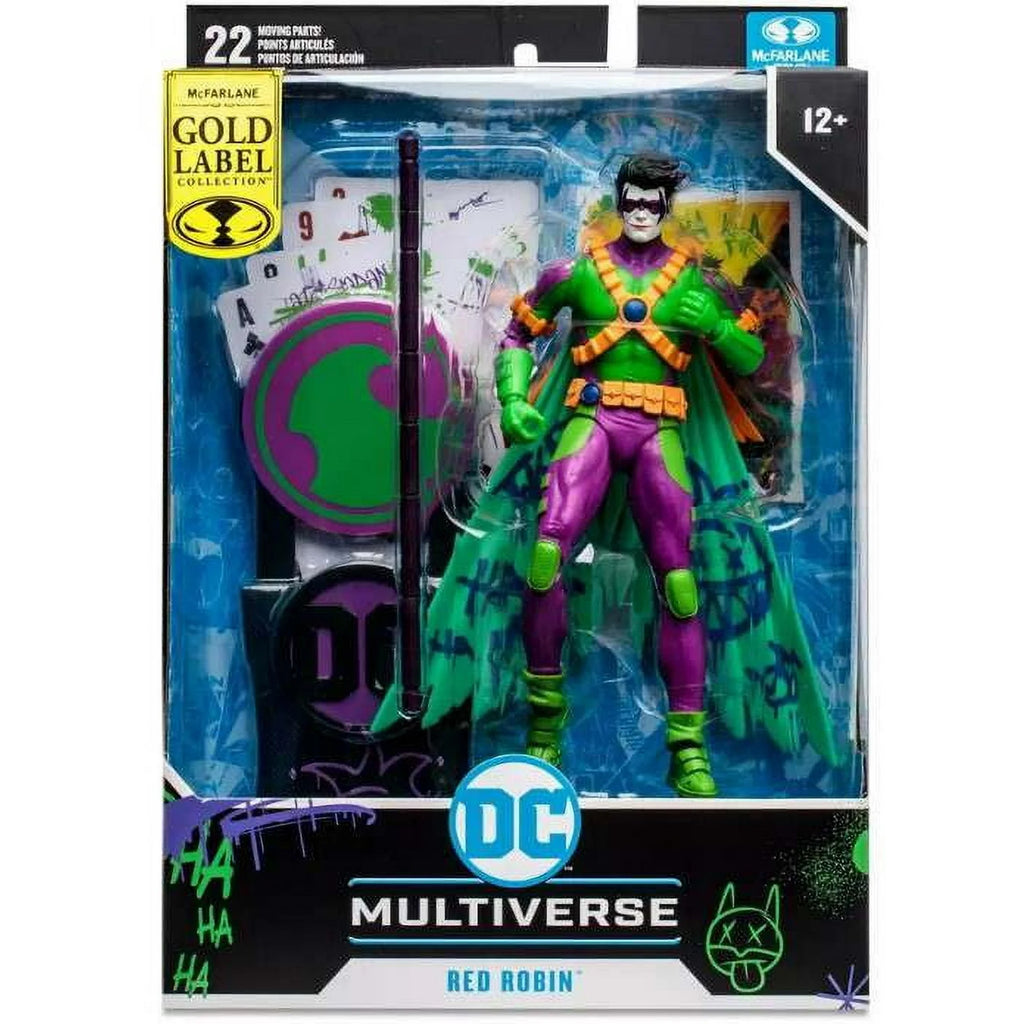 DC Multiverse Red Robin Jokerized Gold Label Exclusive | 1 Per Customer