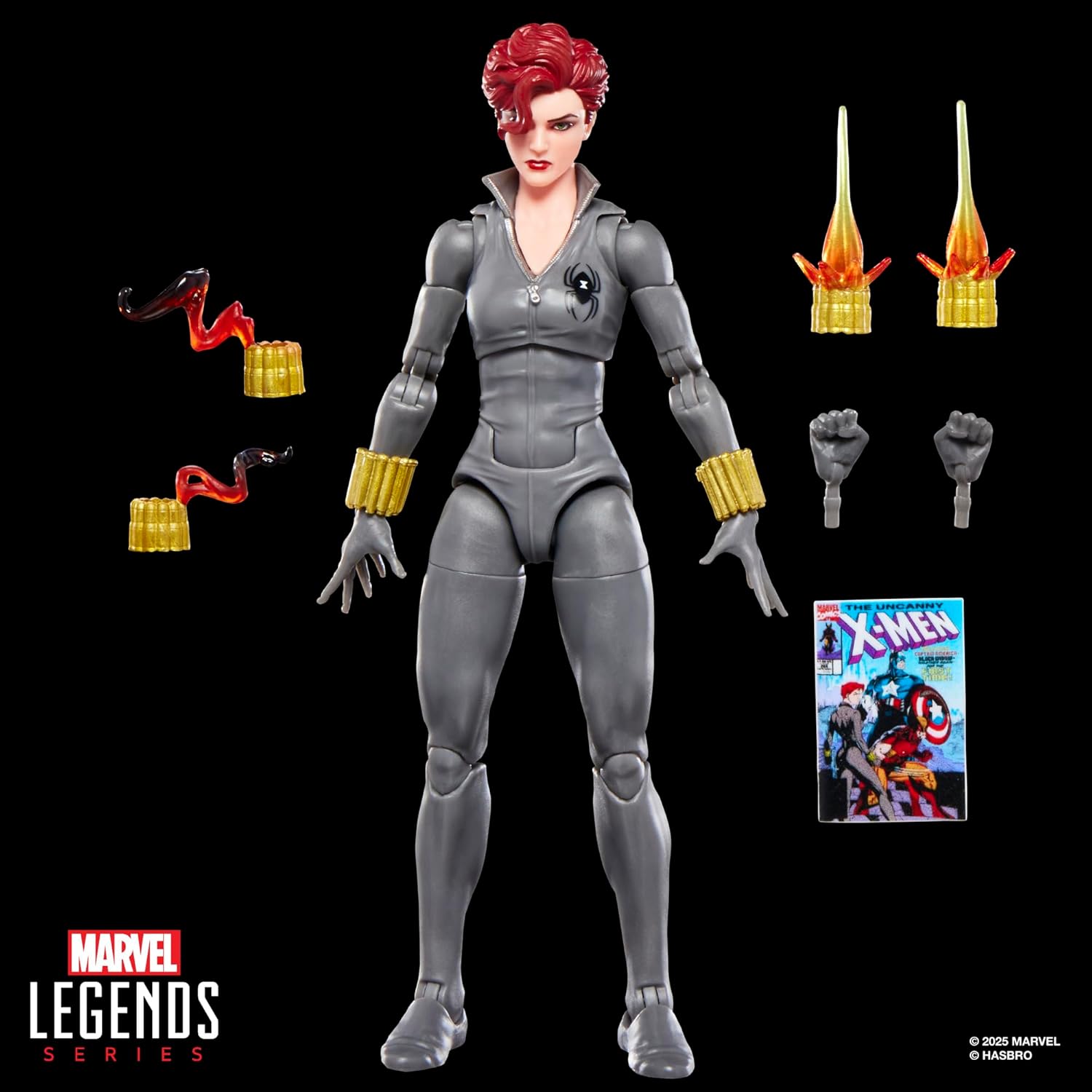 Black Widow Marvel Legends Series Black Widow 6-Inch Action Figure
