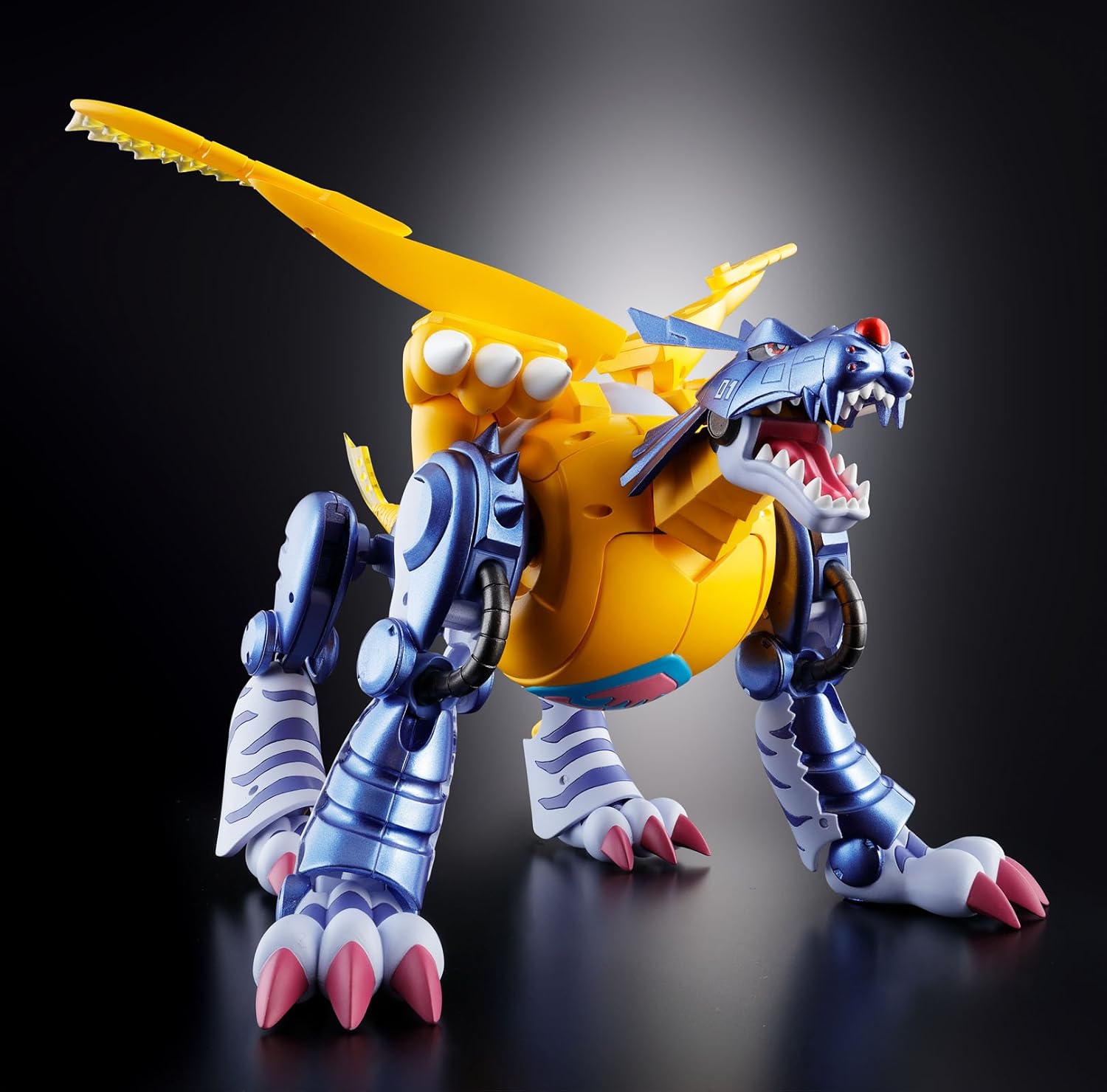Bandai Tamashii Nations: Digimon Adventures - Digivolving Spirits 02 Metal Garurumon (Gabumon)