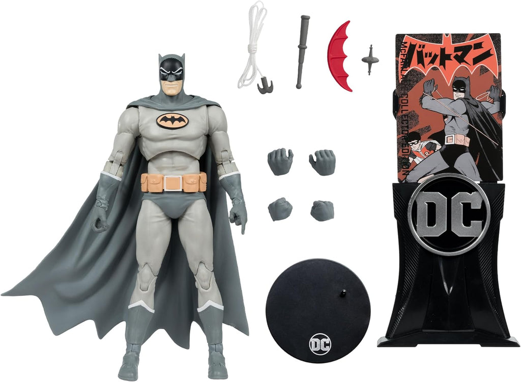 Figura de acción de Batman de edición coleccionista de DC Multiverse de Bat-Manga