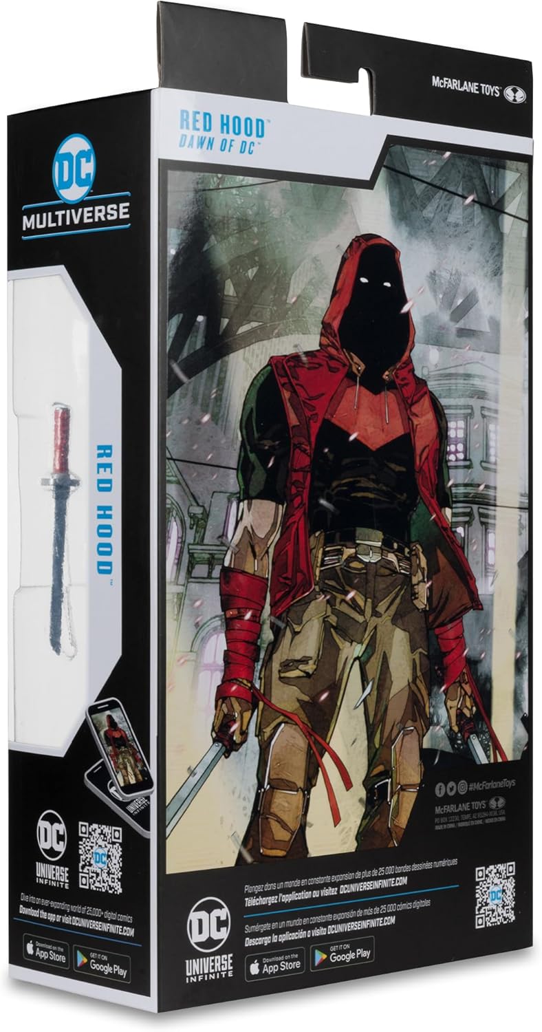 Figura de acción de Red Hood de Dawn of DC Multiverse