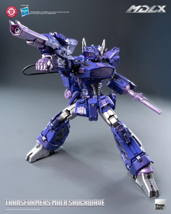 threezero MDLX Shockwave Transformers Decepticon Figure