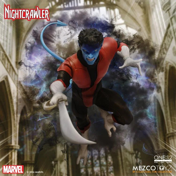 Mezco One:12 Collective Nightcrawler Action Figure X-Men Marvel