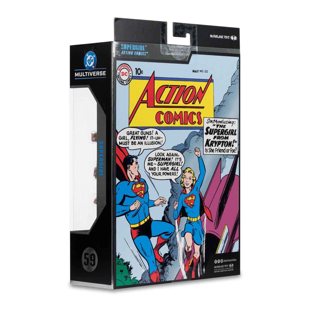 DC Multiverse McFarlane Collector Edition Supergirl Action Comics #59