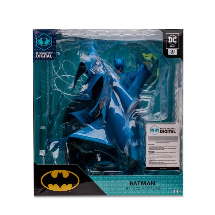 Estatua a escala 1:8 de Batman de Todd McFarlane con colección digital de juguetes de McFarlane