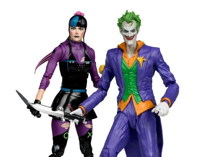 DC Multiverse The Joker and Punchline 7-Inch Scale Action Figure 2-Pack