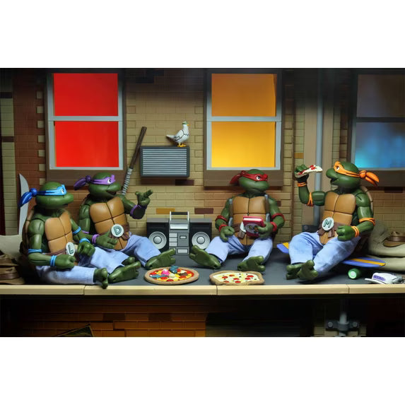 NECA Teenage Mutant Ninja Turtles Turtles in Disguise 4-Pack