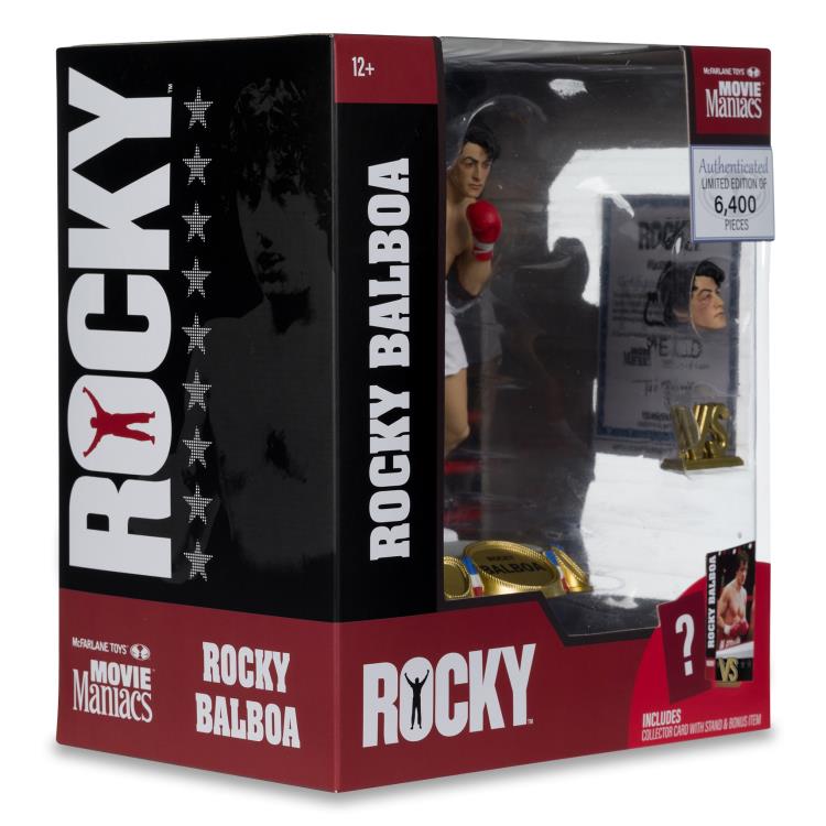 Rocky Movie Maniacs Rocky Balboa 6" Limited to 6,400 Pieces