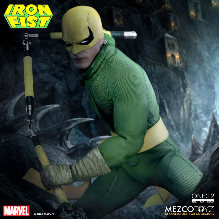 Mezco One:12 Collective Marvel Iron Fist Action Figure