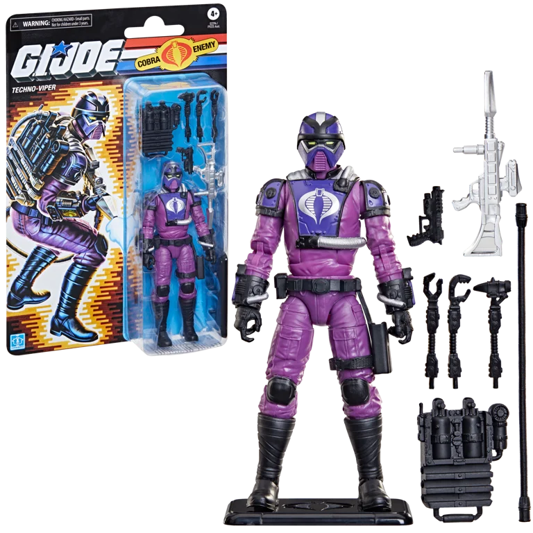 Hasbro G.I. Joe Classified Series Retro Collection Techno-Viper Action Figure