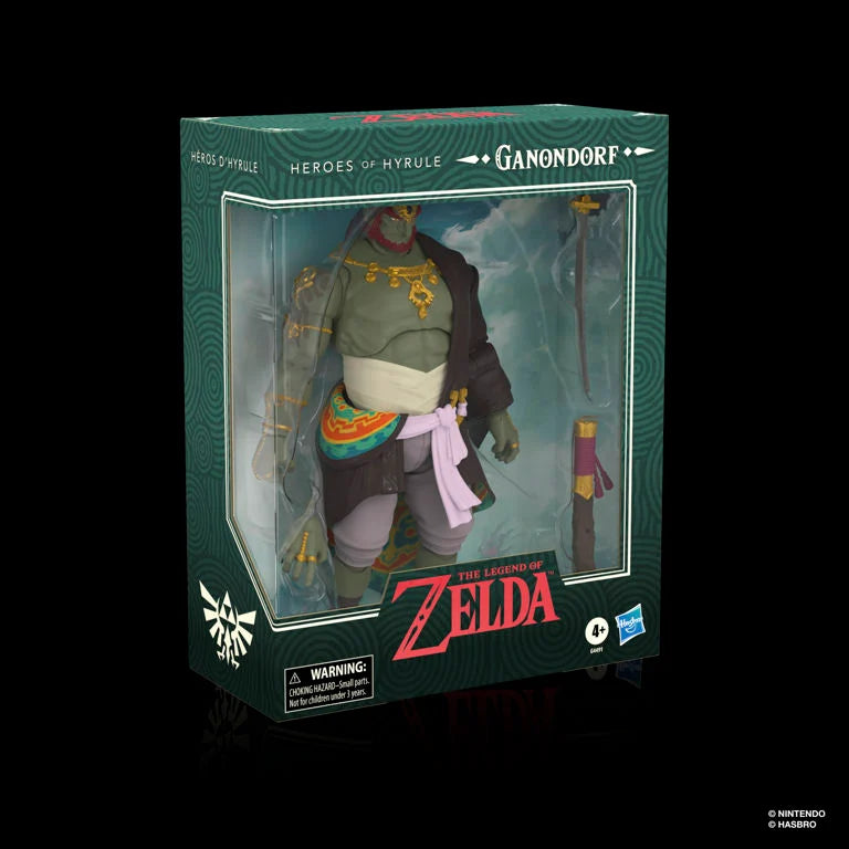 Hasbro The Legend of Zelda: Tears of the Kingdom Heroes of Hyrule Ganondorf 6 Inch Action Figure