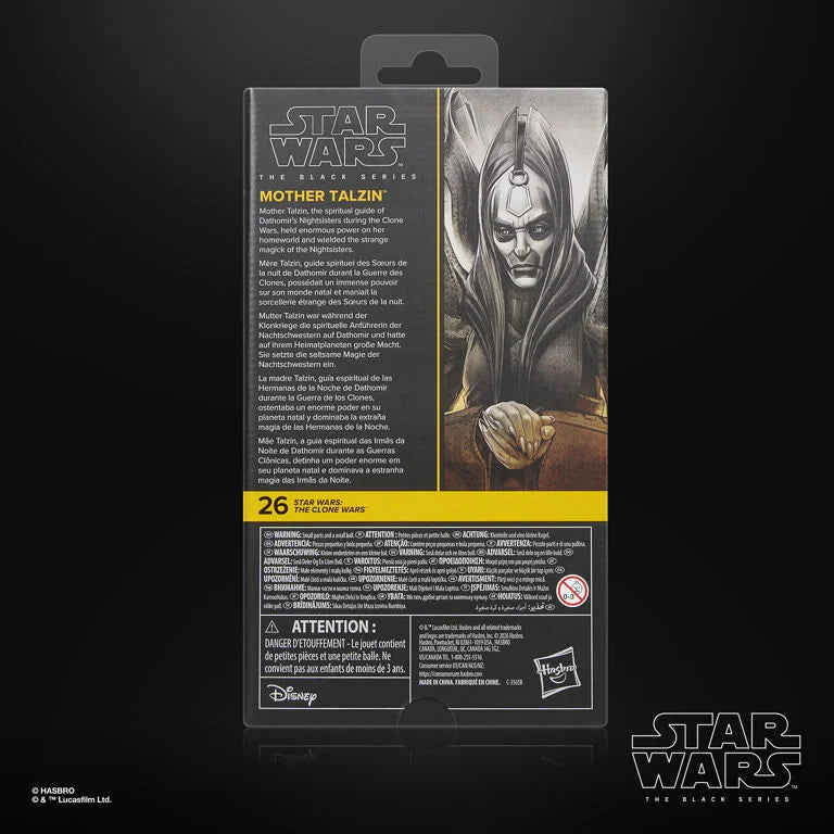 Star Wars: The Clone Wars The Black Series Mother Talzin Action Figure by Hasbro