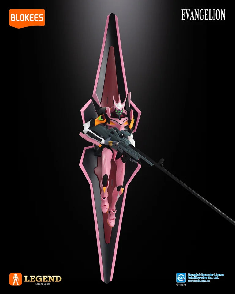 Blokees Neon Genesis Evangelion Legend Edition Production Model Custom Type-08α Plastic Model Kit