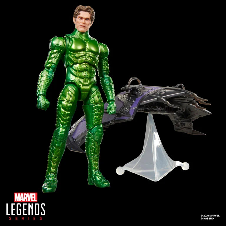 Hasbro Marvel Legends Spider-Man: No Way Home Green Goblin Action Figure and Glider Set