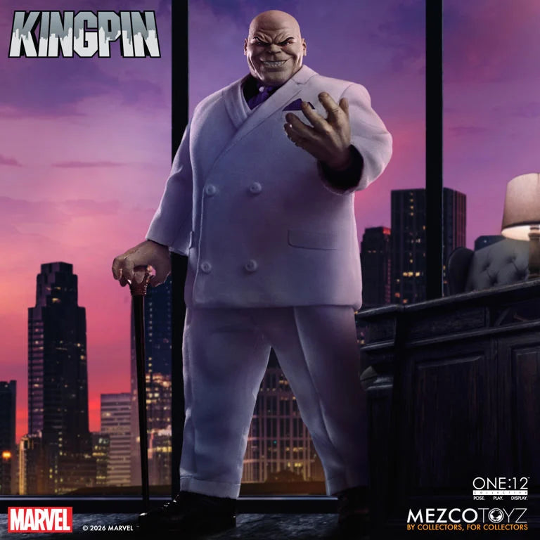 Mezco One:12 Collective Marvel Kingpin Action Figure